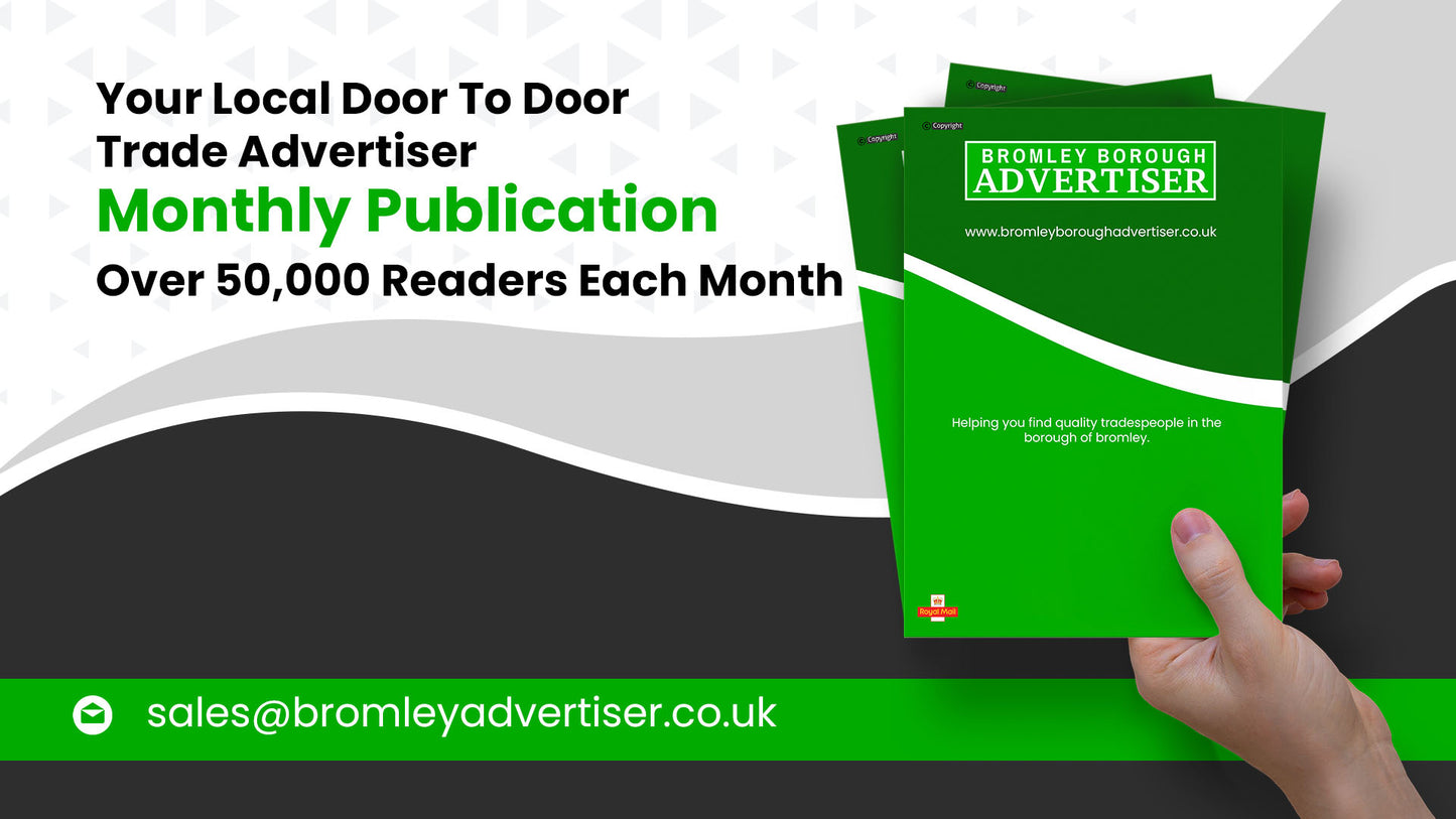 X1 months issue of bromley borough advertiser - limited offer